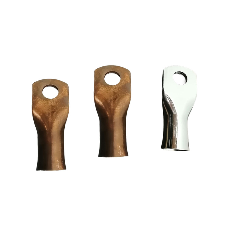 定制金属冲压CNC加工服务4/0柱5/16英寸。纯铜凸耳